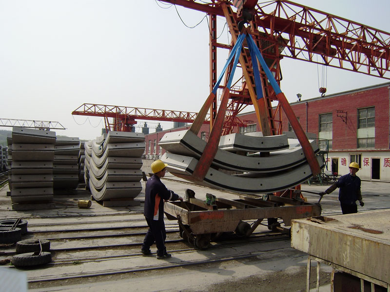 維多PP扁平吊裝帶在攪拌站的應(yīng)用